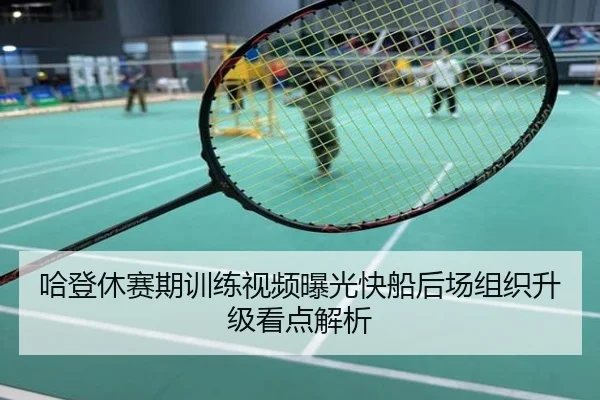 哈登休赛期训练视频曝光快船后场组织升级看点解析